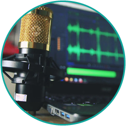 record a podcast